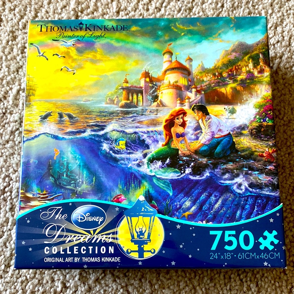 Thomas Kinkade Little Mermaid puzzle